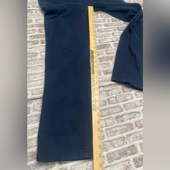 Mugsy Jeans Mens 32x30 Chino Morgans 4 Way Stretch Casual Flexible Pants Navy - Picture 3 of 7